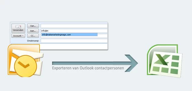 Outlook contacten: In 5 stappen alles exporteren naar Excel