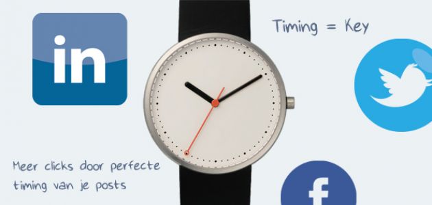 Time je posts! Meer clicks door perfecte timing.