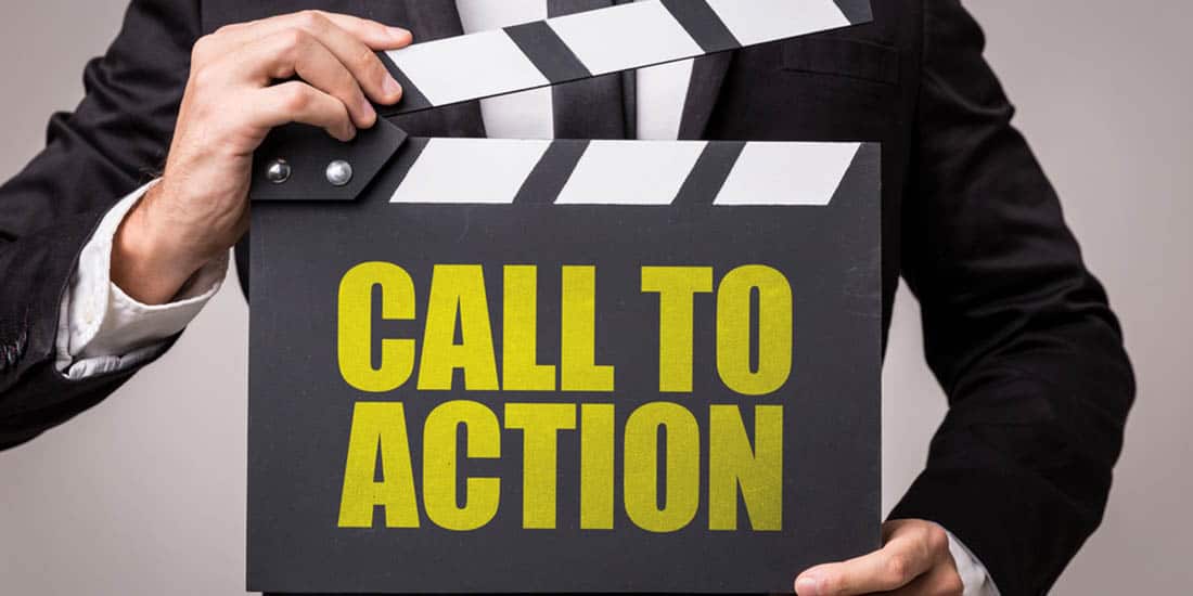 Online succes? Een goede call to action zorgt voor "actie